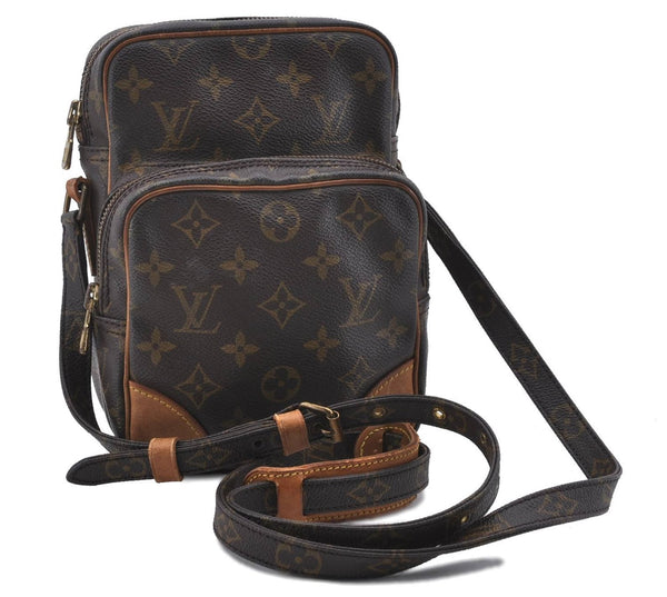 Authentic Louis Vuitton Monogram Amazone Shoulder Cross Body Bag M45236 LV 1974D