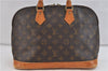 Authentic Louis Vuitton Monogram Alma Hand Bag M51130 LV 1975D