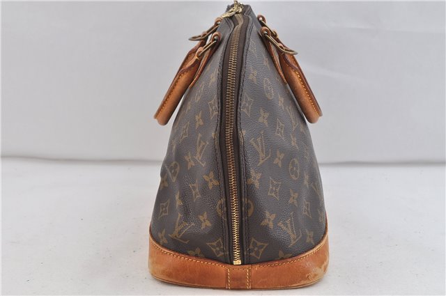 Authentic Louis Vuitton Monogram Alma Hand Bag M51130 LV 1975D