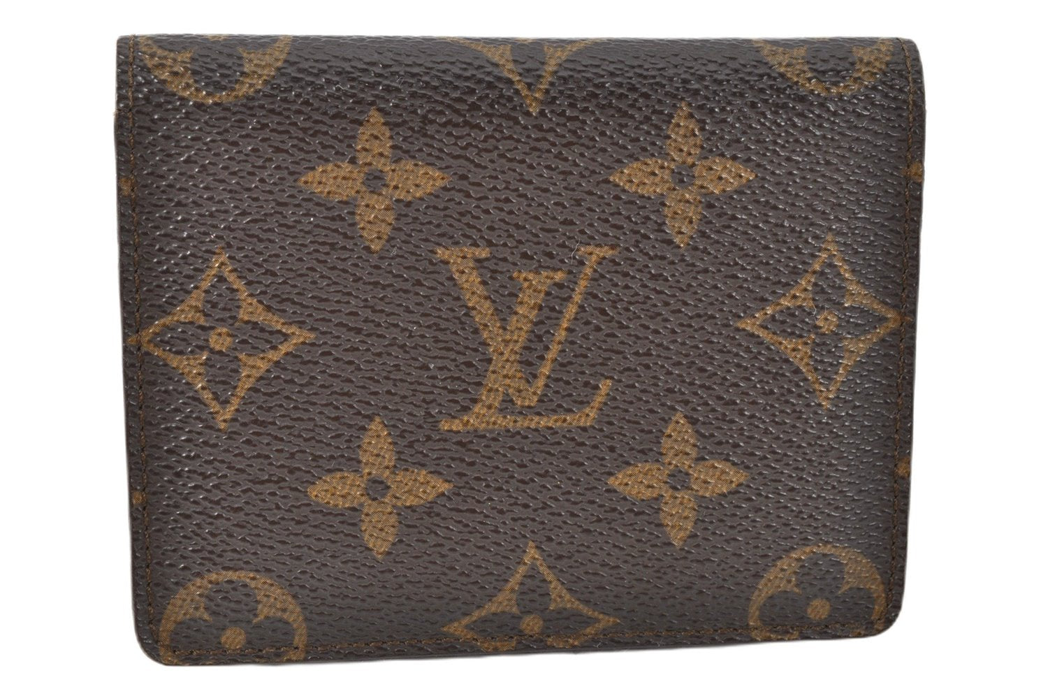 Authentic Louis Vuitton Monogram Vintage Card Case LV 1975G