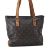 Authentic Louis Vuitton Monogram Cabas Piano Tote Bag M51148 LV Junk 1976D