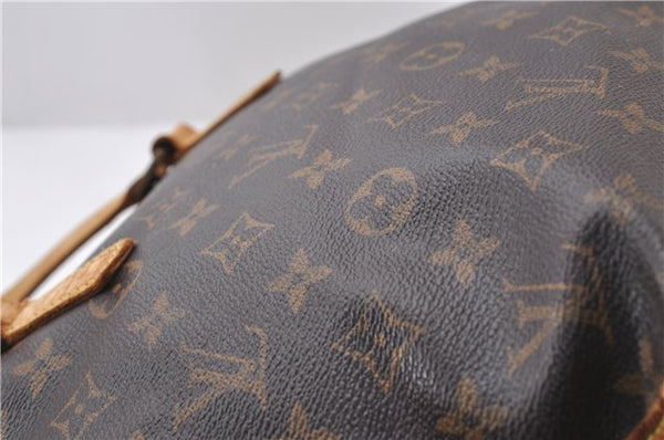 Authentic Louis Vuitton Monogram Cabas Piano Tote Bag M51148 LV Junk 1976D