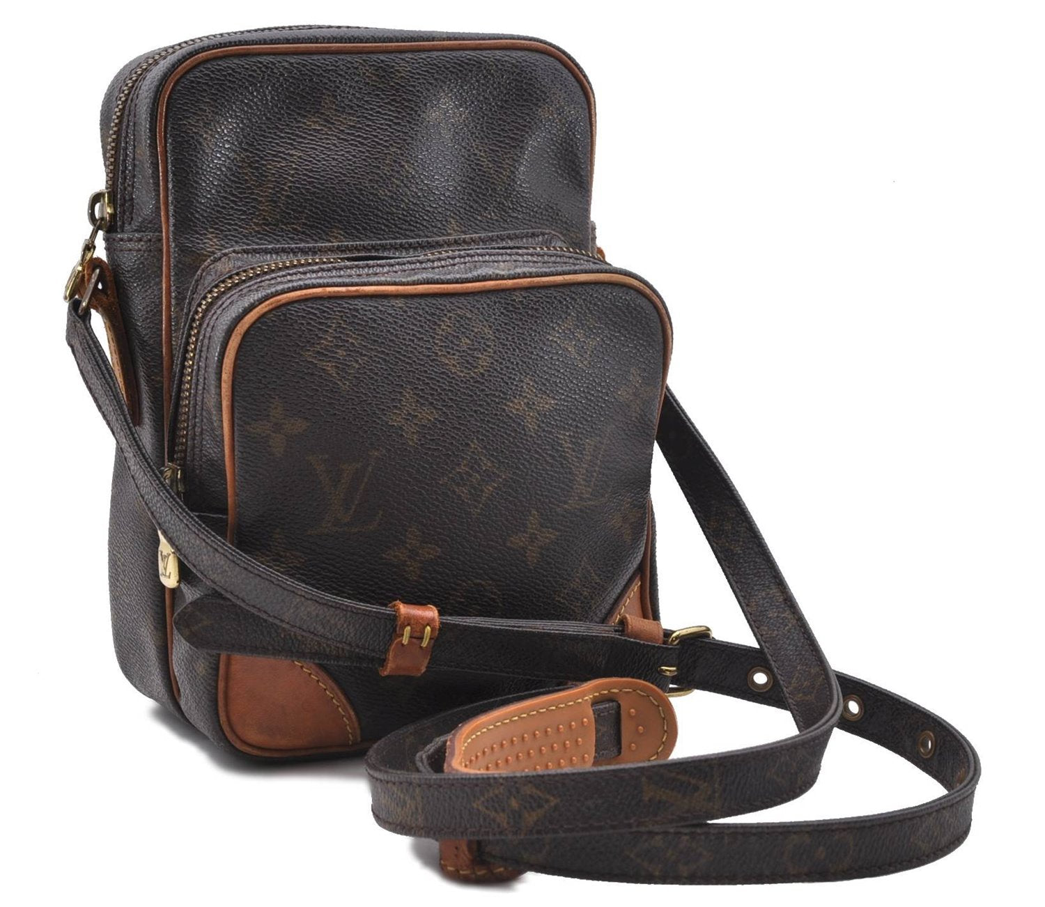 Authentic Louis Vuitton Monogram Amazone Shoulder Cross Body Bag M45236 LV 1977D