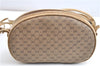 Authentic GUCCI Micro GG Shoulder Cross Body Bag GG PVC Leather Brown 1978G