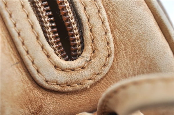 Authentic GUCCI Micro GG Shoulder Cross Body Bag GG PVC Leather Brown 1978G