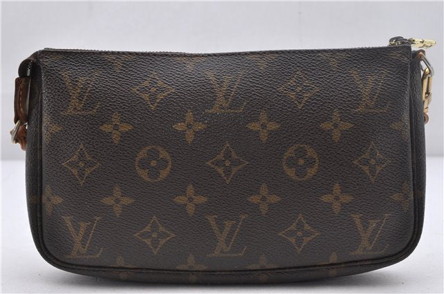 Authentic Louis Vuitton Monogram Pochette Accessoires Pouch M51980 LV 1979D