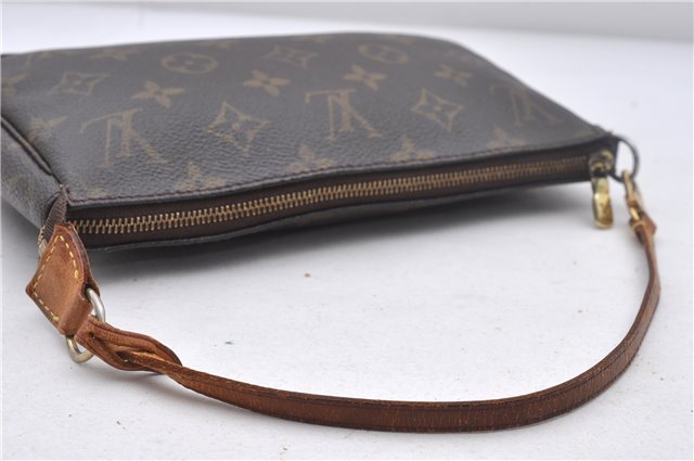 Authentic Louis Vuitton Monogram Pochette Accessoires Pouch M51980 LV 1979D