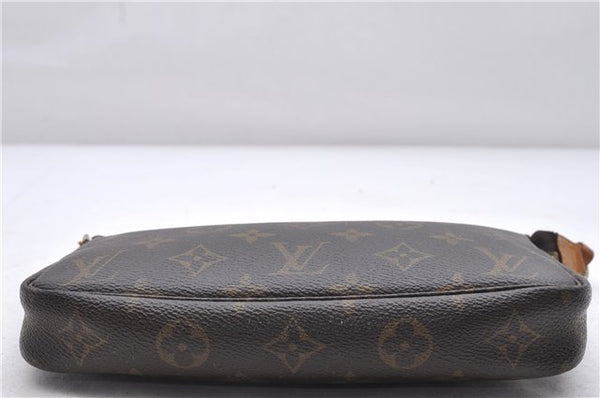 Authentic Louis Vuitton Monogram Pochette Accessoires Pouch M51980 LV 1979D