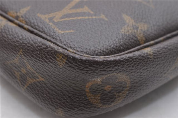 Authentic Louis Vuitton Monogram Pochette Accessoires Pouch M51980 LV 1979D