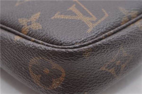 Authentic Louis Vuitton Monogram Pochette Accessoires Pouch M51980 LV 1979D