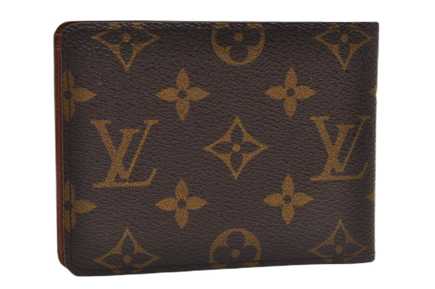 Authentic Louis Vuitton Monogram Portefeuille Multiple Wallet M60895 LV 1979G