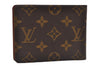 Authentic Louis Vuitton Monogram Portefeuille Multiple Wallet M60895 LV 1979G