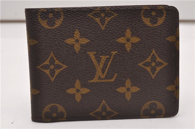 Authentic Louis Vuitton Monogram Portefeuille Multiple Wallet M60895 LV 1979G