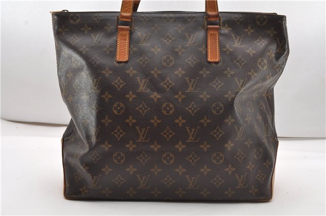 Authentic Louis Vuitton Monogram Cabas Mezzo Shoulder Tote Bag M51151 LV 1980G