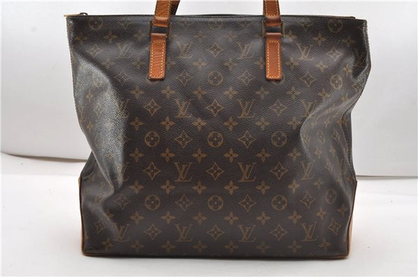 Authentic Louis Vuitton Monogram Cabas Mezzo Shoulder Tote Bag M51151 LV 1980G