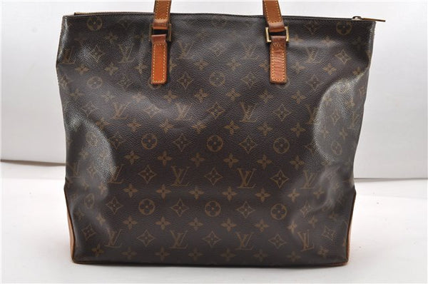 Authentic Louis Vuitton Monogram Cabas Mezzo Shoulder Tote Bag M51151 LV 1980G