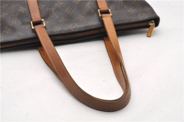 Authentic Louis Vuitton Monogram Cabas Mezzo Shoulder Tote Bag M51151 LV 1980G