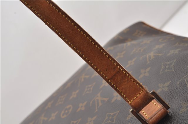 Authentic Louis Vuitton Monogram Cabas Mezzo Shoulder Tote Bag M51151 LV 1980G