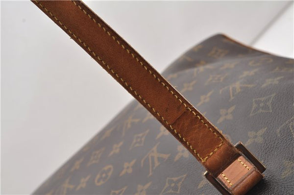 Authentic Louis Vuitton Monogram Cabas Mezzo Shoulder Tote Bag M51151 LV 1980G
