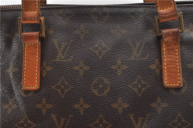 Authentic Louis Vuitton Monogram Cabas Mezzo Shoulder Tote Bag M51151 LV 1980G