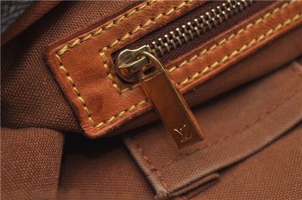 Authentic Louis Vuitton Monogram Cabas Mezzo Shoulder Tote Bag M51151 LV 1980G