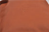 Authentic GUCCI Crest Design Shoulder Cross Body Bag Leather Brown Junk 1982D