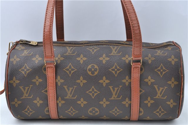 Authentic Louis Vuitton Monogram Papillon 30 Hand Bag Old Model LV 1983B