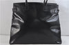 Authentic GUCCI Vintage Shoulder Tote Bag Leather Black Junk 1983D