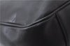 Authentic GUCCI Bamboo Shoulder Hand Bag Leather Black Junk 1984D