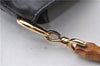Authentic GUCCI Bamboo Shoulder Hand Bag Leather Black Junk 1984D