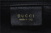 Authentic GUCCI Bamboo Shoulder Hand Bag Leather Black Junk 1984D