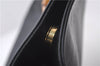 Authentic GUCCI Bamboo Shoulder Hand Bag Leather Black Junk 1984D