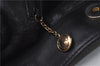 Authentic GUCCI Bamboo Shoulder Hand Bag Leather Black Junk 1984D