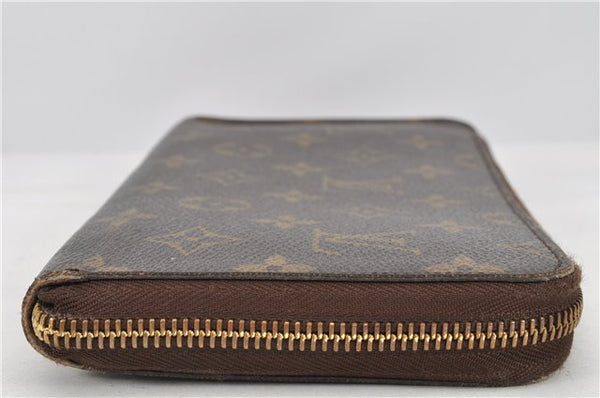 Authentic Louis Vuitton Monogram Zippy Organizer Long Wallet M60002 LV 1984G