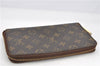 Authentic Louis Vuitton Monogram Zippy Organizer Long Wallet M60002 LV 1984G