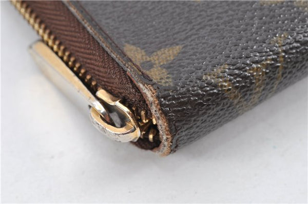 Authentic Louis Vuitton Monogram Zippy Organizer Long Wallet M60002 LV 1984G