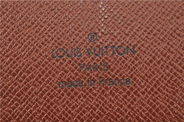 Authentic Louis Vuitton Monogram Zippy Organizer Long Wallet M60002 LV 1984G