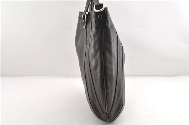 Authentic GUCCI Vintage Abbey 2Way Shoulder Tote Bag Leather 268641 Brown 1986G