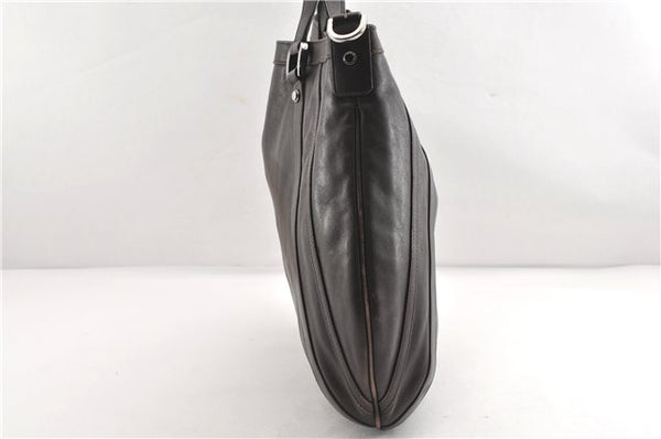 Authentic GUCCI Vintage Abbey 2Way Shoulder Tote Bag Leather 268641 Brown 1986G