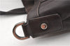 Authentic GUCCI Vintage Abbey 2Way Shoulder Tote Bag Leather 268641 Brown 1986G