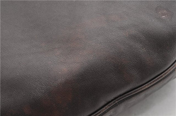 Authentic GUCCI Vintage Abbey 2Way Shoulder Tote Bag Leather 268641 Brown 1986G