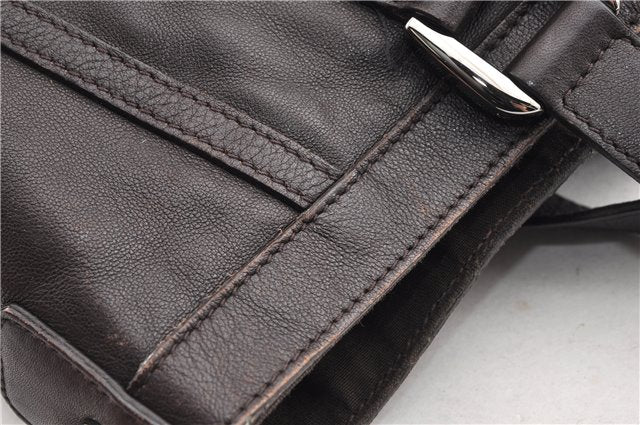 Authentic GUCCI Vintage Abbey 2Way Shoulder Tote Bag Leather 268641 Brown 1986G