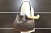 Authentic GUCCI Vintage Abbey 2Way Shoulder Tote Bag Leather 268641 Brown 1986G