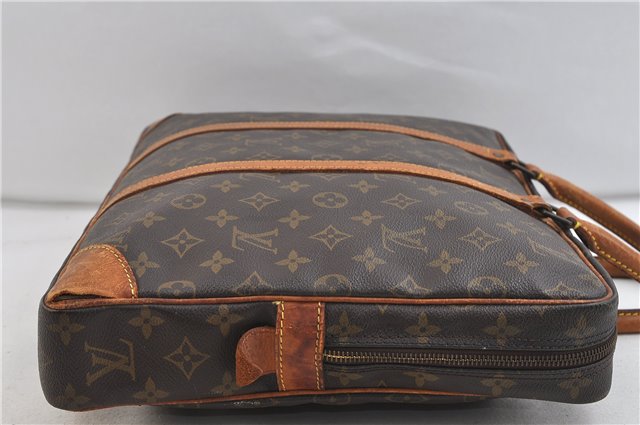 Auth Louis Vuitton Monogram Porte Documents Voyage Briefcase M53361 LV 1992D