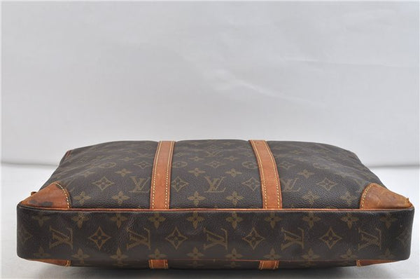 Auth Louis Vuitton Monogram Porte Documents Voyage Briefcase M53361 LV 1992D