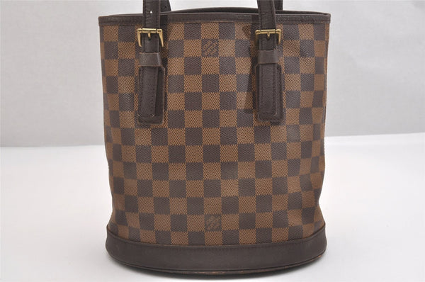 Authentic Louis Vuitton Damier Marais Bucket Shoulder Tote Bag N42240 LV 1994I