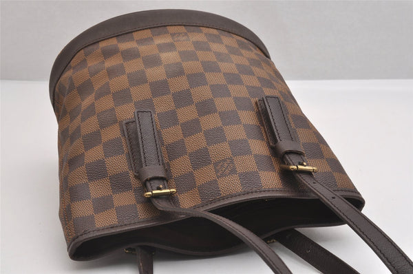 Authentic Louis Vuitton Damier Marais Bucket Shoulder Tote Bag N42240 LV 1994I