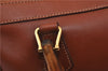 Authentic GUCCI Bamboo 2way Shoulder Hand Boston Bag Leather Brown Junk 1995D