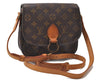 Auth Louis Vuitton Monogram Saint Cloud MM Shoulder Cross Bag M51243 LV 1996D