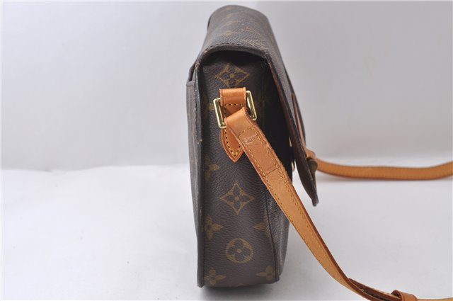 Auth Louis Vuitton Monogram Saint Cloud MM Shoulder Cross Bag M51243 LV 1996D